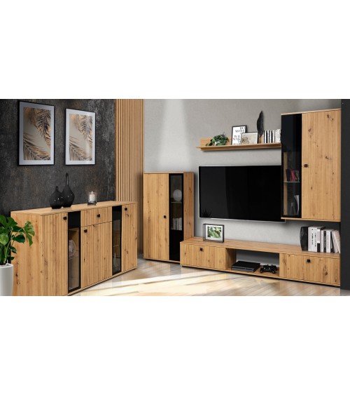 Salon complet CALI chêne