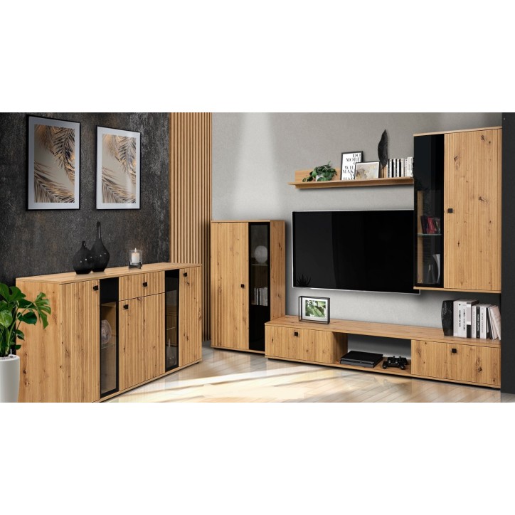 Salon complet CALI chêne