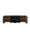 Salon complet KYOTO : table basse, meuble TV, vitrine, commode haute, (buffet)