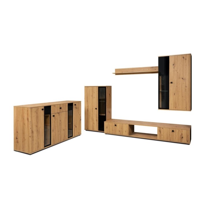 Salon complet CALI chêne