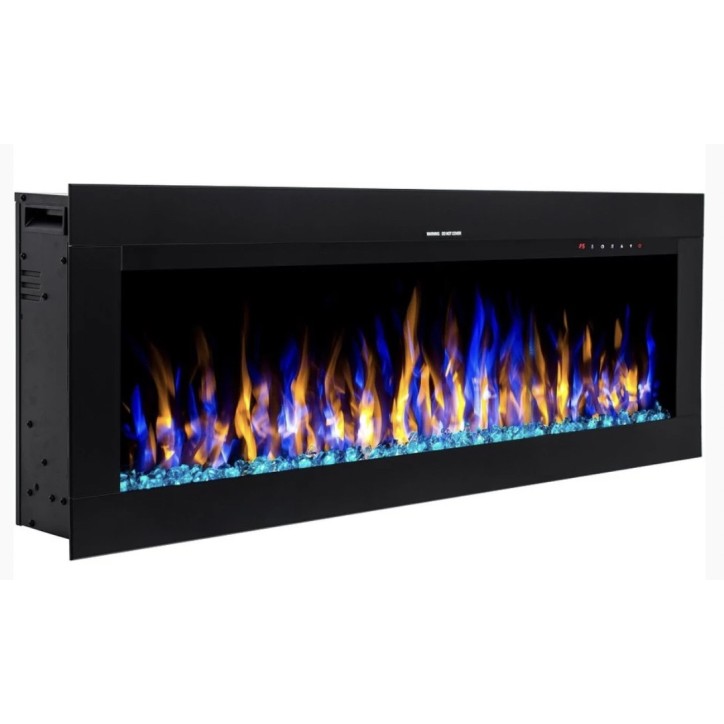 Caminetto elettrico da incasso e a parete Diane 183cm - 1400/1600 W