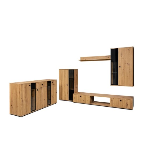 Salon complet CALI chêne