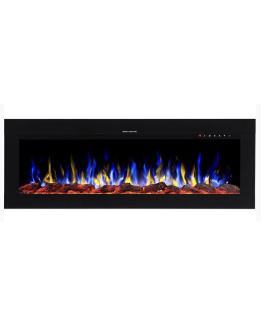 Caminetto elettrico da incasso e a parete Diane 165cm - 1400/1600 W