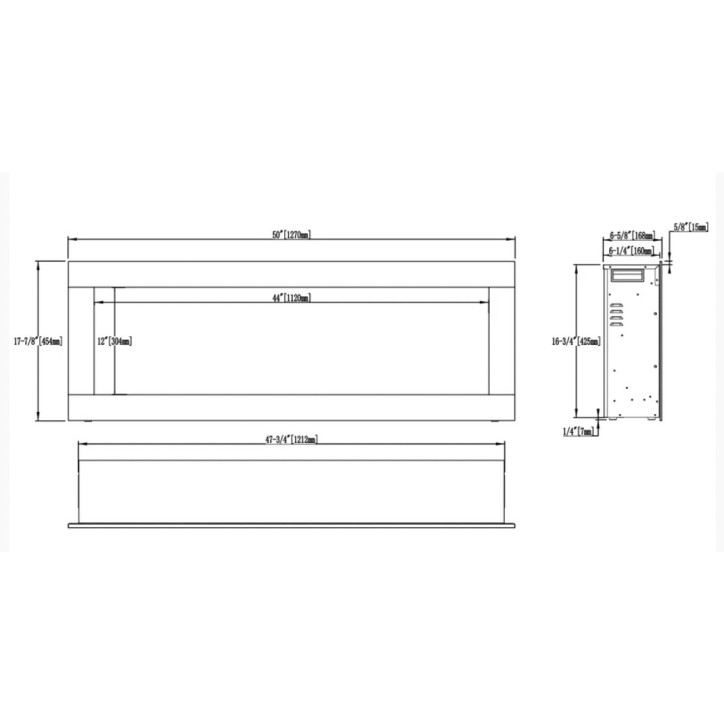 copy of Lareira a bio-etanol OSAKA 3,0 kw preto