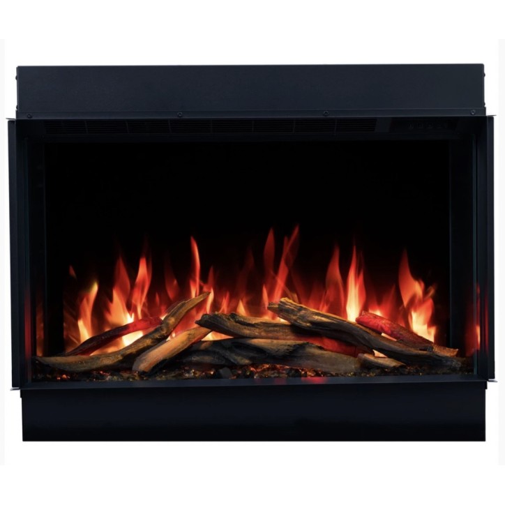 Cheminée électrique encastrable Solène 80cm - 1400 / 1600 W