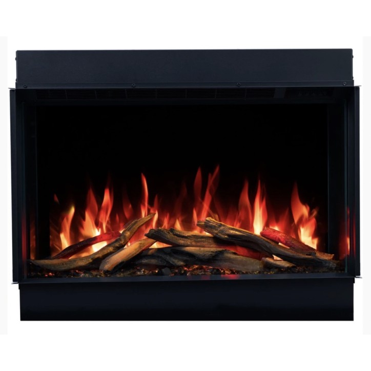 Chimenea eléctrica empotrable Solène 100cm - 1400 / 1600 W