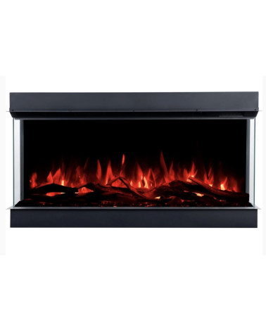 Camino elettrico da incasso Solène 140cm - 1400 / 1600 W