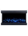 Chimenea eléctrica empotrable Solène 140cm - 1400 / 1600 W