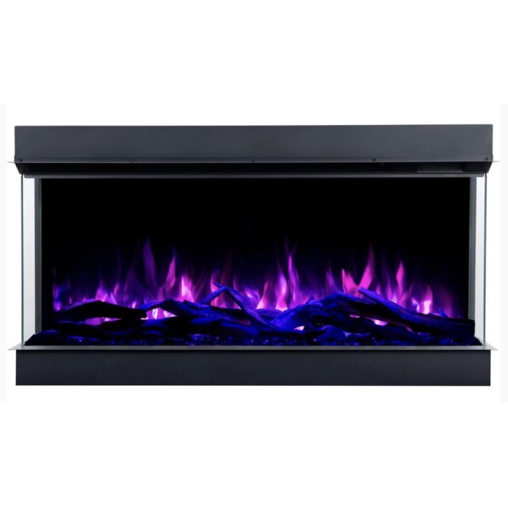 Chimenea eléctrica empotrable Solène 140cm - 1400 / 1600 W