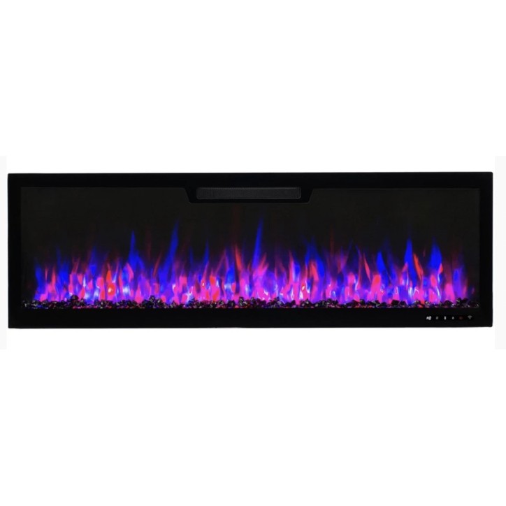 Chimenea eléctrica empotrable Ella 213cm - 1400/1600 W