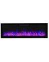 Chimenea eléctrica empotrable Ella 213cm - 1400/1600 W