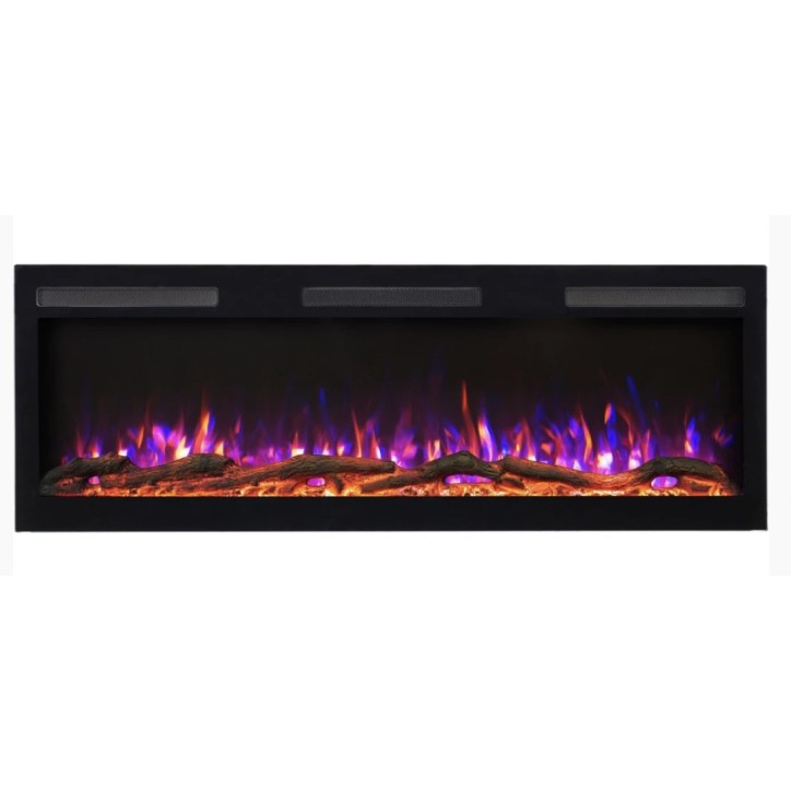 Cheminée électrique encastrable et murale Marjorie 183cm - 1400/1600W
