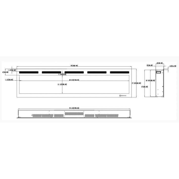 copy of Lareira a bio-etanol OSAKA 3,0 kw preto