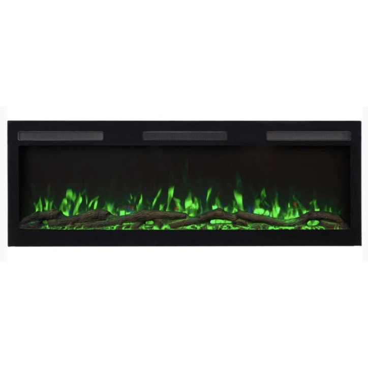 Cheminée électrique encastrable et murale Marjorie 183cm - 1400/1600W