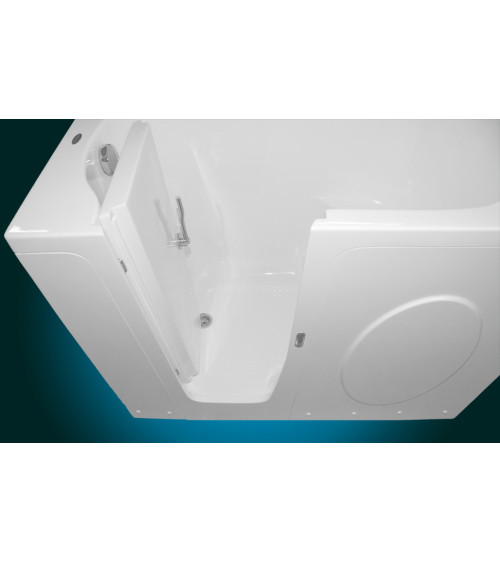 EUGENIE 115x68x90 cm puerta de baño para personas con movilidad reducida - bañera de diseño - muebles de baño