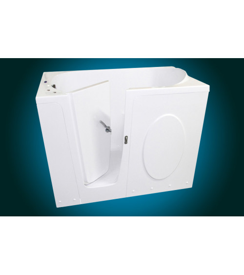 EUGENIE 115x68x90 cm puerta de baño para personas con movilidad reducida - bañera de diseño - muebles de baño