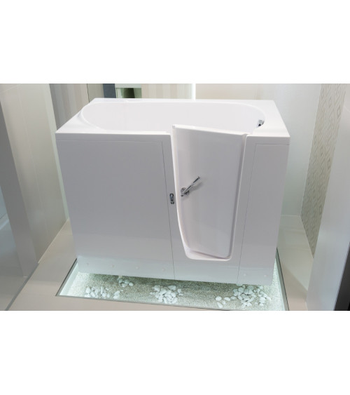 Baignoire à porte EUGENIE 115x68x90 cm pour personnes à mobilité reduite- baignoire design - mobilier salle de bain
