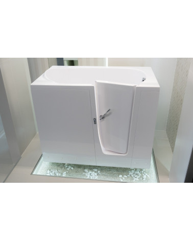 Banheira EUGENIE 115x68x90 cm com porta para pessoas com mobilidade reduzida - banheiras de design - móveis de casa de banho