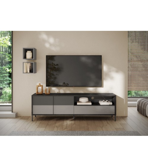 Salon complet ETNA Plomb, gypse et ardoise