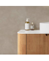 Mobile sottolavabo Stéphane in rovere massello chiaro – 700x547x466 mm