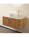 Mobile sottolavabo Stéphane in rovere massello chiaro – 700x547x466 mm