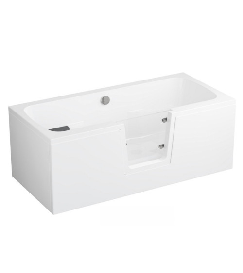 Baignoire à porte ADELAIDE 160/170/180x75 pour personnes à mobilité reduite- baignoire design - mobilier salle de bain