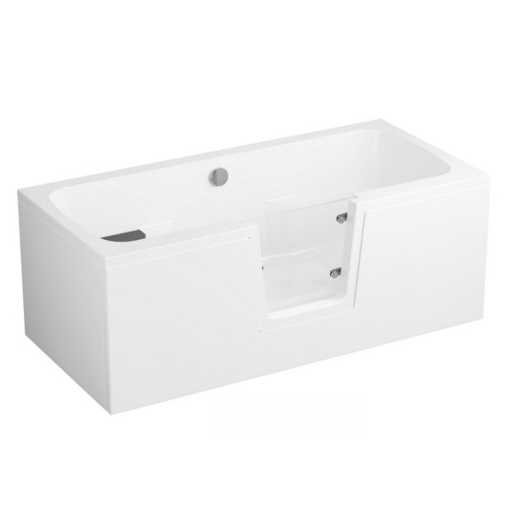 copy of Türbadewanne ADELAIDE II SCHWARZ160/170/180x75/80x54 cm