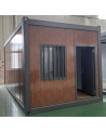 Container AB1 acajou - 6x2,5m