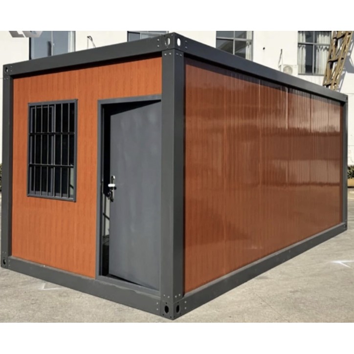 Container AB3 orange boisés - 6x2,5m