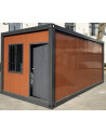 Container AB3 orange boisés - 6x2,5m