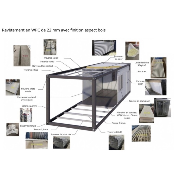 Container PR4 - 6x2,5m