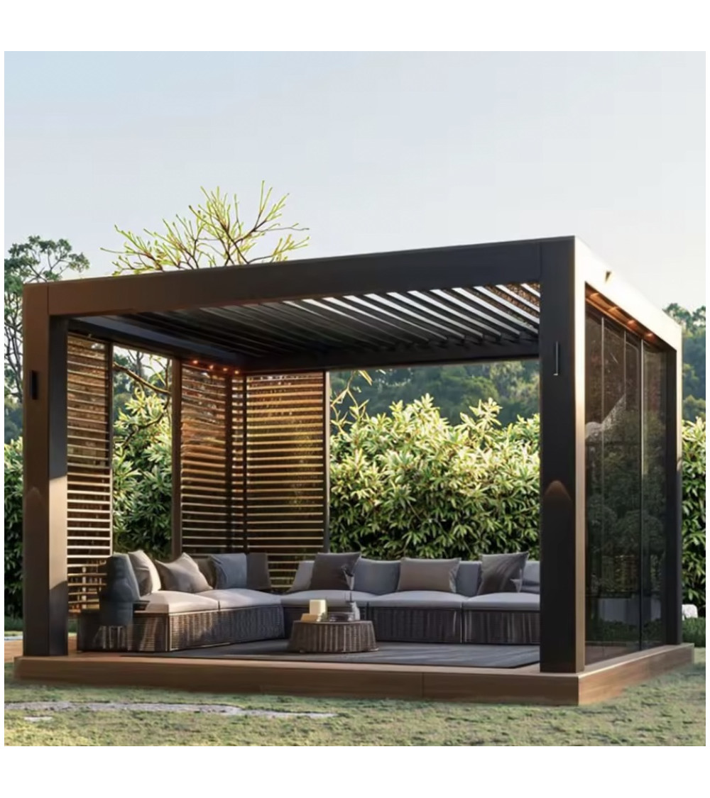 Pergola Juliette - 3x3m in alluminio