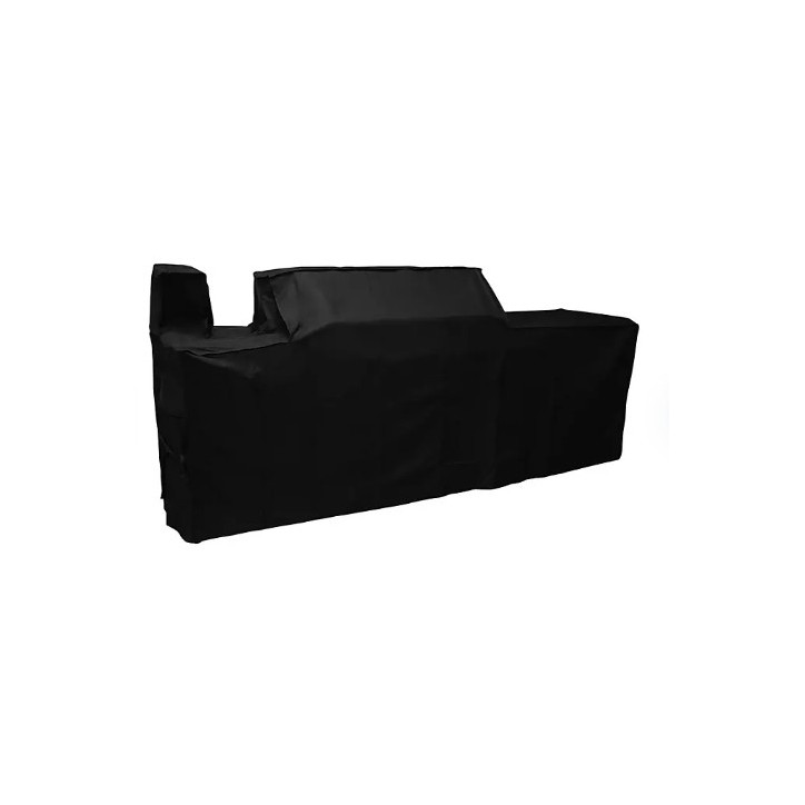 Cozinha de exterior BBQ Luna em inox – 235 × 59 × h90 cm