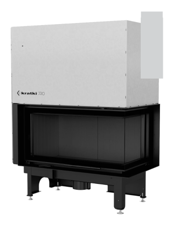 Takkasydän NADIA 14 kW BLACK