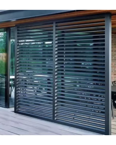 Persienne d’extérieur en aluminium Hugo - sur mesure