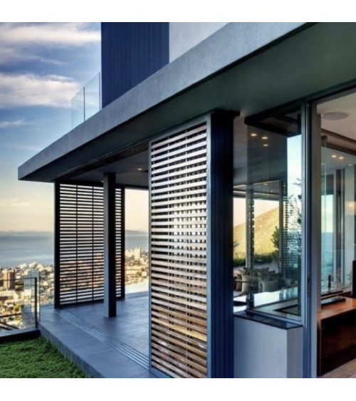 Persienne d’extérieur en aluminium Luna - sur mesure