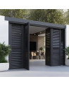 copy of studio/bureau de jardin 12m2 bois hemlock et bardage alu