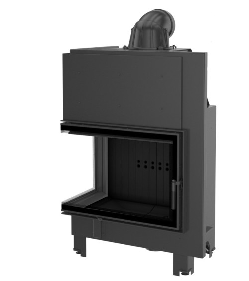 Insert cheminée MBA 17 BS vitre à gauche ouverture relevable