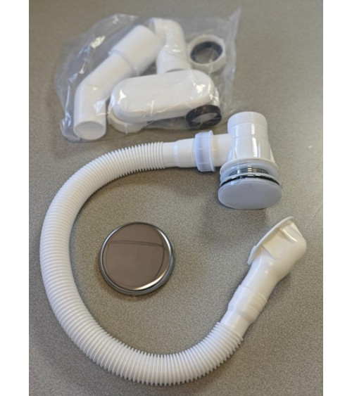 Siphon Bonde Clic clac pour baignoire