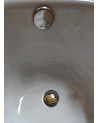 Siphon Bonde avec trop plein pour baignoire