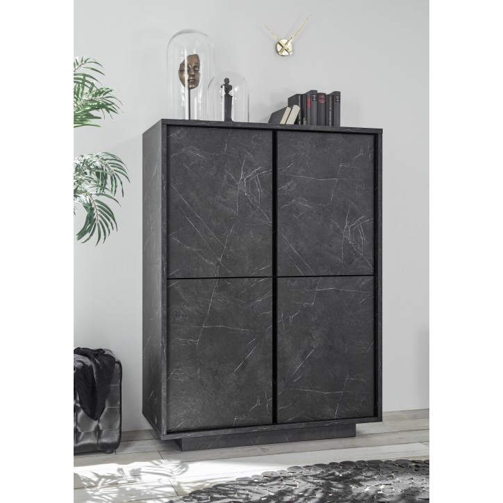 copy of Argentier BASIC marbre gris anthracite 102x162 cm