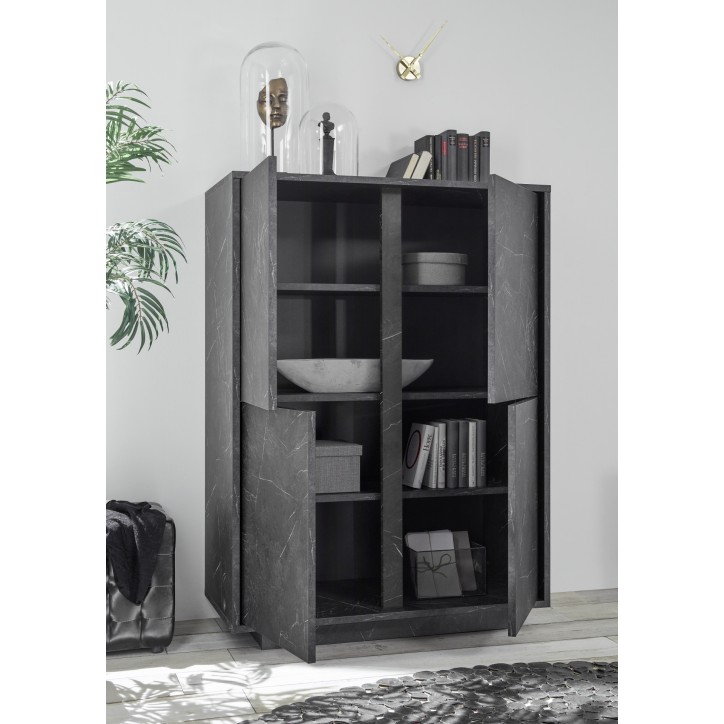copy of Argentier BASIC marbre gris anthracite 102x162 cm