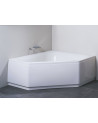 Baignoire d'angle encastrable CHICAGO 145 x 145 cm
