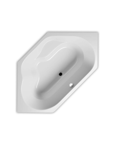 Baignoire d'angle encastrable LINCOLN 145 x 145 cm