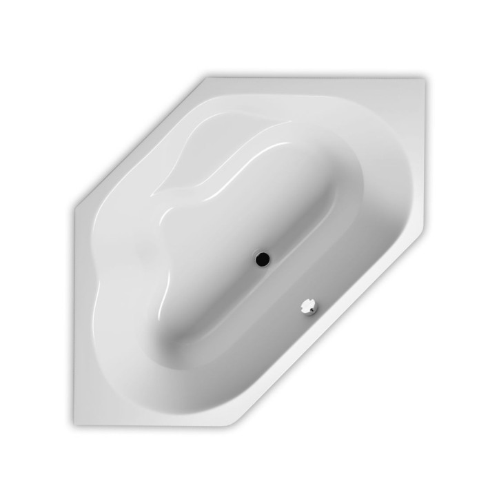 Baignoire d'angle encastrable LINCOLN 145 x 145 cm