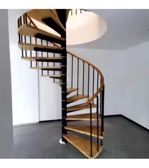 Escaliers Ambre, escalier en colimaçon - Hauteur à franchir 275cm, sur mesure