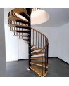 Escalier Ambre, scala a chiocciola - Altezza da superare 275 cm, su misura