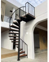 Escalera de exterior Noah, escalera de caracol - Altura a cubrir 3m, a medida