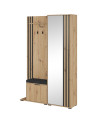 Meuble d'entrée NELLY 131x192x40 cm bois