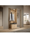 Mobile da corridoio NELLY 131x192x40 cm legno